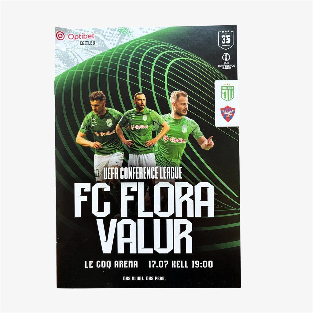 FLORA FC MATCH PROGRAMME