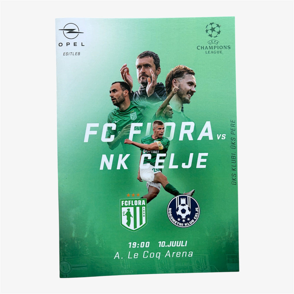 FLORA FC MATCH PROGRAMME