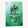 FLORA FC MATCH PROGRAMME