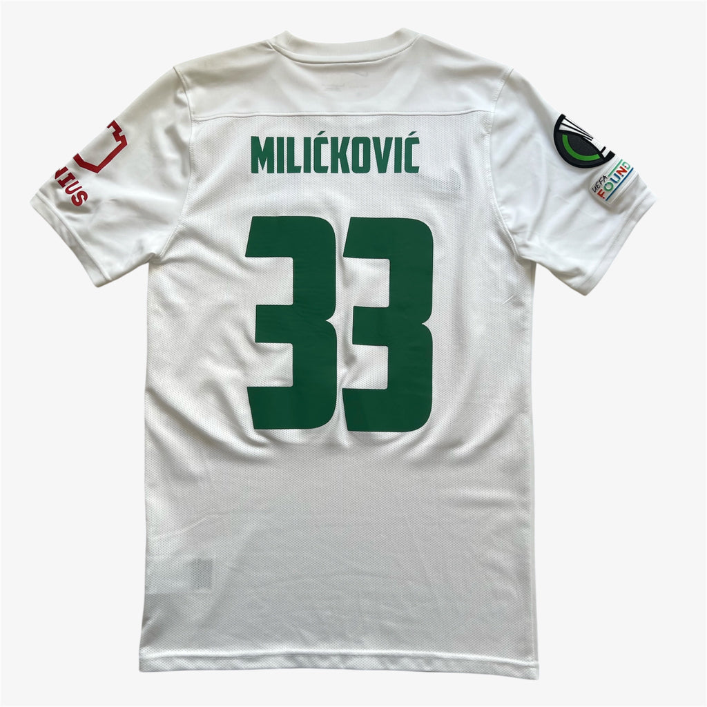 2022/2023 FK ŽALGIRIS #33 MILIČKOVIĆ THIRD SHIRT