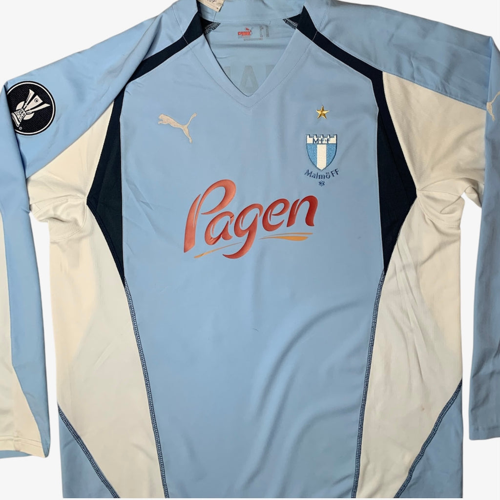 2004/2005 MÄLMO FF #23 LITMANEN HOME SHIRT (LS)