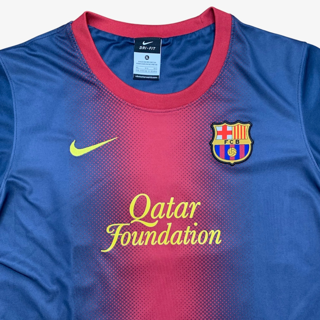 2012/2013 BARCELONA #10 LITMANEN HOME SHIRT