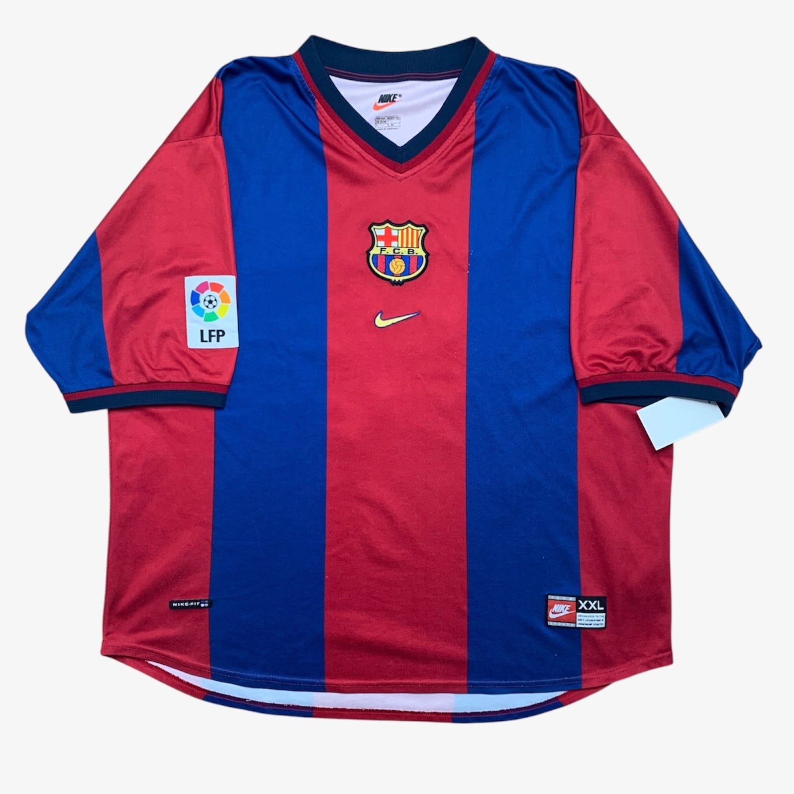 1998/1999 BARCELONA #10 LITMANEN HOME SHIRT