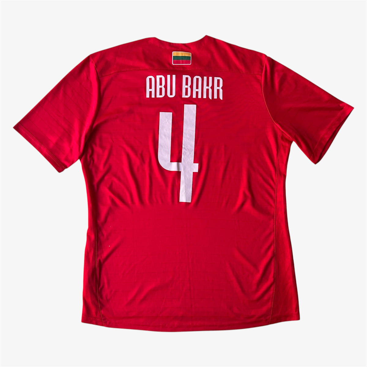 2017 FK SŪDUVA #4 ABU BAKR AWAY SHIRT
