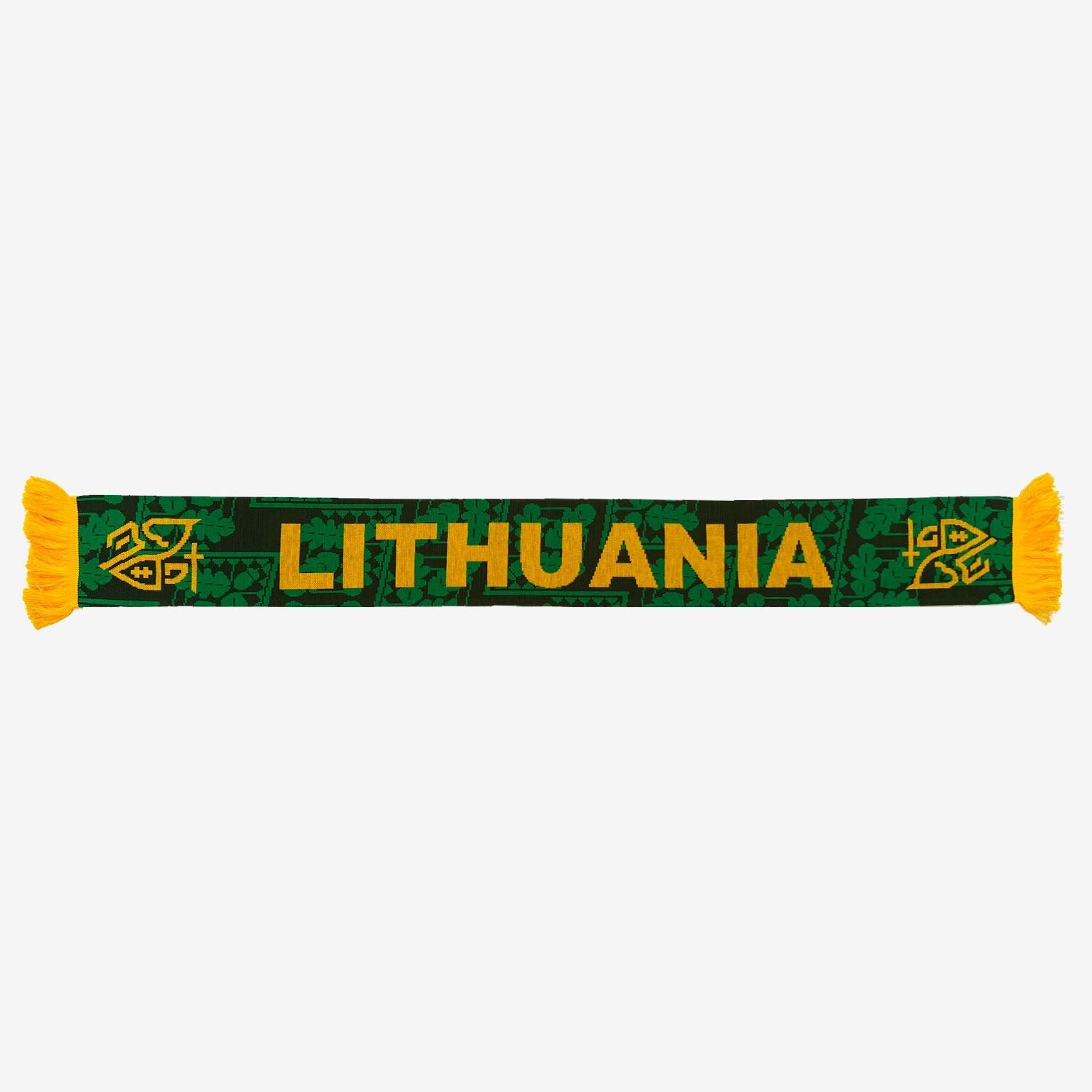 LITHUANIA NATIONAL TEAM SCARF - GREEN